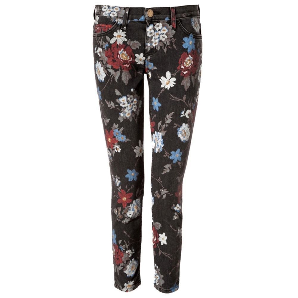 Current/Elliott Printed Skinny Jeans